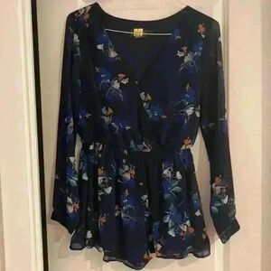 Floral‎ Romper